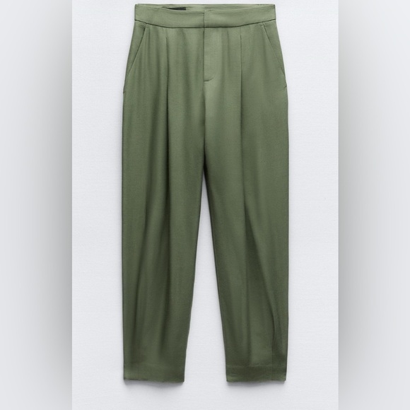 NWT- Zara- High waist trousers-small - Picture 1 of 7